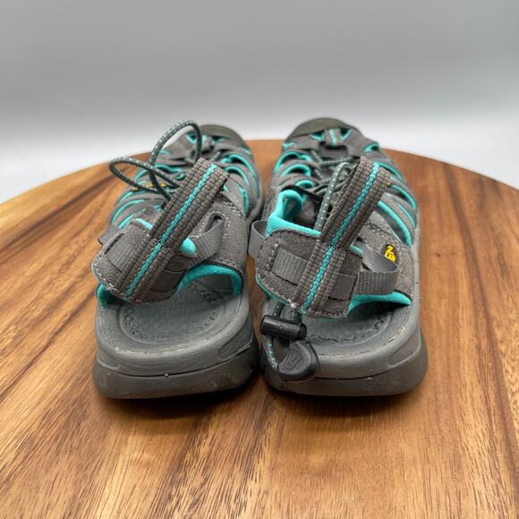 Keen Whisper Sandals Womens Size 8 Gray Blue Casual Water Walking Trail Shoes - Picture 4 of 8